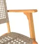 Bistro set 3 pieces beige PE rattan and solid acacia wood by vidaXL, Garden sets - Ref: Foro24-365867, Price: 183,02 €, Disco...