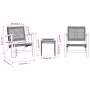 Bistro-Set 3-teilig aus beigem PE-Rattan und massivem Akazienholz von vidaXL, Gartensets - Ref: Foro24-365867, Preis: 187,26 ...