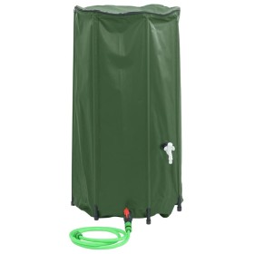 Depósito de agua plegable con grifo PVC 100 l