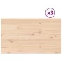 Rectangular table top 3 pcs pine wood 80x47x1.7 cm by vidaXL, Table tops - Ref: Foro24-847419, Price: 57,22 €, Discount: %