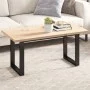Rectangular table top solid pine wood 100x50x2.5 cm by vidaXL, Table tops - Ref: Foro24-847431, Price: 44,77 €, Discount: %