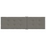 Kissen für Liege dunkelgrau meliert Stoff (75+105)x50x3 cm von vidaXL, Kissen für Stühle und Sofas - Ref: Foro24-4002488, Pre...