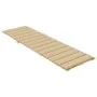 Cushion for lounger beige melange fabric 200x60x4 cm by vidaXL, Cushions for chairs and sofas - Ref: Foro24-4002512, Price: 4...