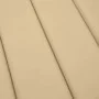 Cushion for lounger beige melange fabric 200x60x4 cm by vidaXL, Cushions for chairs and sofas - Ref: Foro24-4002512, Price: 4...