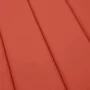 Cojín para tumbona tela rojo melange 200x50x4 cm de vidaXL, Cojines para sillas y sofás - Ref: Foro24-4002504, Precio: 38,25 ...