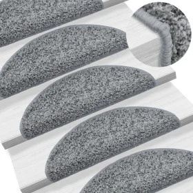 Treppenstufenmatten 15 Stück grau 65x21x4 cm von vidaXL, Treppenmatten - Ref: Foro24-133900, Preis: 105,06 €, Rabatt: %
