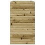 Impregnated pine wood planter 70x40x68.5 cm by vidaXL, Pots and planters - Ref: Foro24-3282488, Price: 169,79 €, Discount: %