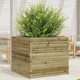 Impregnated pine wood planter 80x80x68.5 cm by vidaXL, Pots and planters - Ref: Foro24-3282483, Price: 235,48 €, Discount: %