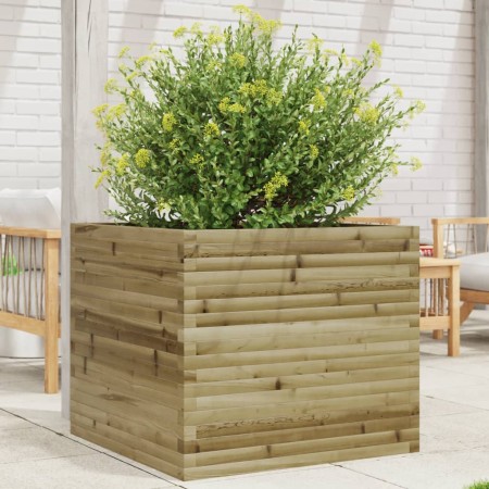 Impregnated pine wood planter 80x80x68.5 cm by vidaXL, Pots and planters - Ref: Foro24-3282483, Price: 238,52 €, Discount: %