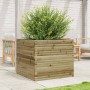 Impregnated pine wood planter 80x80x68.5 cm by vidaXL, Pots and planters - Ref: Foro24-3282483, Price: 238,52 €, Discount: %