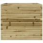 Impregnated pine wood planter 80x80x68.5 cm by vidaXL, Pots and planters - Ref: Foro24-3282483, Price: 235,48 €, Discount: %