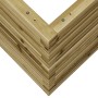 Impregnated pine wood planter 80x80x68.5 cm by vidaXL, Pots and planters - Ref: Foro24-3282483, Price: 238,52 €, Discount: %