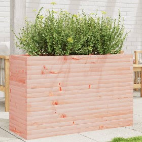 Jardinera madera maciza de abeto Douglas 110x40x68,5 cm