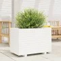 Jardinera madera maciza de pino blanco 70x40x49,5 cm de vidaXL, Maceteros y jardineras - Ref: Foro24-3282550, Precio: 145,54 ...