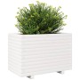 Solid white pine wood planter 70x40x49.5 cm by vidaXL, Pots and planters - Ref: Foro24-3282550, Price: 147,87 €, Discount: %