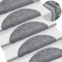 Treppenstufenmatten 15 Stück grau 56x17x3 cm von vidaXL, Treppenmatten - Ref: Foro24-133892, Preis: 77,20 €, Rabatt: %