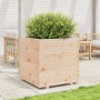 Solid pine wood planter 70x70x72.5 cm by vidaXL, Pots and planters - Ref: Foro24-3282584, Price: 220,56 €, Discount: %