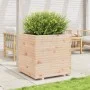 Solid pine wood planter 70x70x72.5 cm by vidaXL, Pots and planters - Ref: Foro24-3282584, Price: 217,20 €, Discount: %