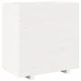 Solid white pine wood planter 70x40x72.5 cm by vidaXL, Pots and planters - Ref: Foro24-3282590, Price: 201,39 €, Discount: %