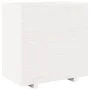 Solid white pine wood planter 70x40x72.5 cm by vidaXL, Pots and planters - Ref: Foro24-3282590, Price: 201,39 €, Discount: %