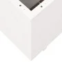 Solid white pine wood planter 70x40x72.5 cm by vidaXL, Pots and planters - Ref: Foro24-3282590, Price: 201,39 €, Discount: %