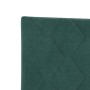 Estructura de cama Verde oscuro 80 x 200 cm Terciopelo