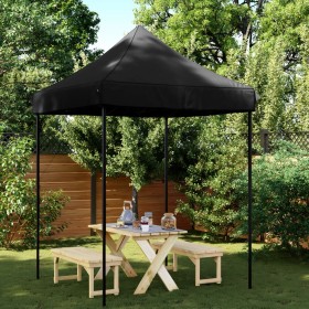 Tienda de fiesta plegable Pop-Up negro 200x200x306 cm