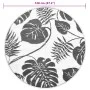 Green PP outdoor rug Ø120 cm by vidaXL, Outdoor protectors - Ref: Foro24-368518, Price: 27,44 €, Discount: %