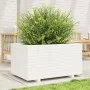 Solid white pine wood planter 90x60x49.5 cm by vidaXL, Pots and planters - Ref: Foro24-3282565, Price: 199,82 €, Discount: %