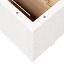 Solid white pine wood planter 90x60x49.5 cm by vidaXL, Pots and planters - Ref: Foro24-3282565, Price: 199,82 €, Discount: %