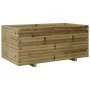 Impregnated pine wood planter 110x60x49.5 cm by vidaXL, Pots and planters - Ref: Foro24-3282573, Price: 199,75 €, Discount: %