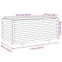 Impregnated pine wood planter 110x60x49.5 cm by vidaXL, Pots and planters - Ref: Foro24-3282573, Price: 202,29 €, Discount: %
