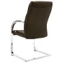 Silla de oficina voladiza de tela marrón von vidaXL, Bürostühle - Ref: Foro24-289338, Preis: 135,53 €, Rabatt: %