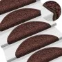 Stair tread mats 15 pcs brown 65x21x4 cm by vidaXL, Stair mats - Ref: Foro24-133903, Price: 91,46 €, Discount: %