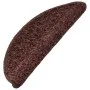 Stair tread mats 15 pcs brown 65x21x4 cm by vidaXL, Stair mats - Ref: Foro24-133903, Price: 91,46 €, Discount: %