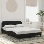 Cama con colchón terciopelo negro 140x200 cm de vidaXL, Camas y somieres - Ref: Foro24-3208413, Precio: 337,31 €, Descuento: %