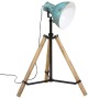 Worn blue floor lamp 25 W E27 75x75x90-150 cm by vidaXL, Lamps - Ref: Foro24-371895, Price: 117,19 €, Discount: %