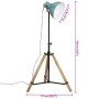 Abgenutzte blaue Stehleuchte 25 W E27 75x75x90-150 cm von vidaXL, Lampen - Ref: Foro24-371895, Preis: 117,19 €, Rabatt: %