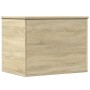 Sonoma oak engineered wood storage box 60x42x46 cm by vidaXL, Storage trunks - Ref: Foro24-840655, Price: 61,76 €, Discount: %
