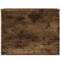 Aufbewahrungsbox aus geräuchertem Eichenholzwerkstoff, 60 x 42 x 46 cm von vidaXL, Aufbewahrungskisten - Ref: Foro24-840657, ...