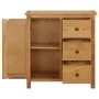 Sideboard aus massivem Eichenholz, 70 x 35 x 75 cm von vidaXL, Sideboards - Ref: Foro24-289188, Preis: 257,74 €, Rabatt: %