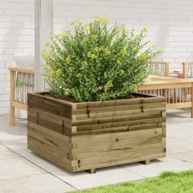 Impregnated pine wood planter 80x80x49.5 cm by vidaXL, Pots and planters - Ref: Foro24-3282533, Price: 187,38 €, Discount: %