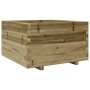 Impregnated pine wood planter 80x80x49.5 cm by vidaXL, Pots and planters - Ref: Foro24-3282533, Price: 189,78 €, Discount: %