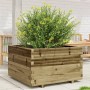 Impregnated pine wood planter 80x80x49.5 cm by vidaXL, Pots and planters - Ref: Foro24-3282533, Price: 189,78 €, Discount: %