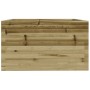 Impregnated pine wood planter 80x80x49.5 cm by vidaXL, Pots and planters - Ref: Foro24-3282533, Price: 189,78 €, Discount: %
