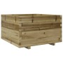 Impregnated pine wood planter 80x80x49.5 cm by vidaXL, Pots and planters - Ref: Foro24-3282533, Price: 189,78 €, Discount: %