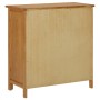 Sideboard aus massivem Eichenholz, 70 x 35 x 75 cm von vidaXL, Sideboards - Ref: Foro24-289188, Preis: 263,67 €, Rabatt: %