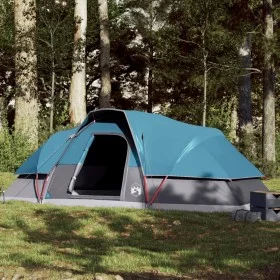 Igloo family tent 9 people waterproof blue by vidaXL, tents - Ref: Foro24-94564, Price: 156,43 €, Discount: %