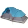 Iglu-Familienzelt 9 Personen wasserdicht blau von vidaXL, Zelte - Ref: Foro24-94564, Preis: 155,65 €, Rabatt: %