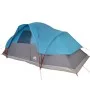 Iglu-Familienzelt 9 Personen wasserdicht blau von vidaXL, Zelte - Ref: Foro24-94564, Preis: 155,65 €, Rabatt: %